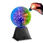 Colorful 6-Inch Plasma Ball for Fun Decor