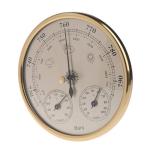 Analog Weather Barometer with Temperature and Humidity