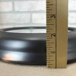 Vintage 1997 Garden Theme Bronze Wall Clock