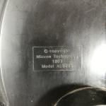 Vintage 1997 Garden Theme Bronze Wall Clock