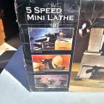 Vintage 5 Speed Metal Mini Lathe MC1018