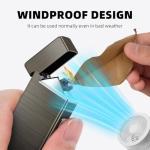 Rechargeable Windproof Plasma Dual Arc Lighter