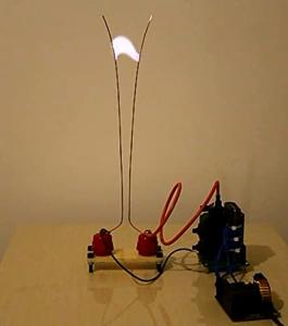 Jacob's Ladder Mini DC Induction Tesla Coil Experiment Kit