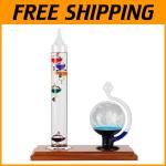 Stylish Indoor/Outdoor Barometer and Thermometer