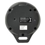 Compact Black Analog Barometer - Made in Japan