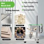 Electric Mini Bench Drill Press with Adjustable Speed