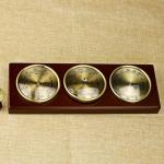 3-in-1 Wall-Mounted Weather Station Barometer