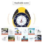 Portable 4-in-1 Weather Station with Compass