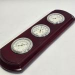 Taylor Wall Weather Station with Wood Plaque