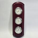 Taylor Wall Weather Station with Wood Plaque