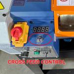 2 Axis Auto Power Feed 7x14" Metal Gear Mini Lathe High Torque Variable Speed