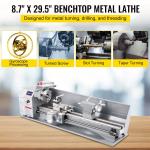 VEVOR Mini Metal Lathe - Precision Variable Speed