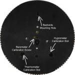 Hokco 8.5" Round Weather Station with Barometer