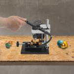 Adjustable Mini Drill Press for Wood and Metal