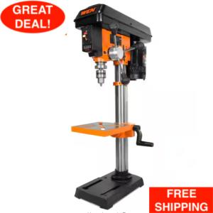 Variable Speed Benchtop Drill Press with Laser