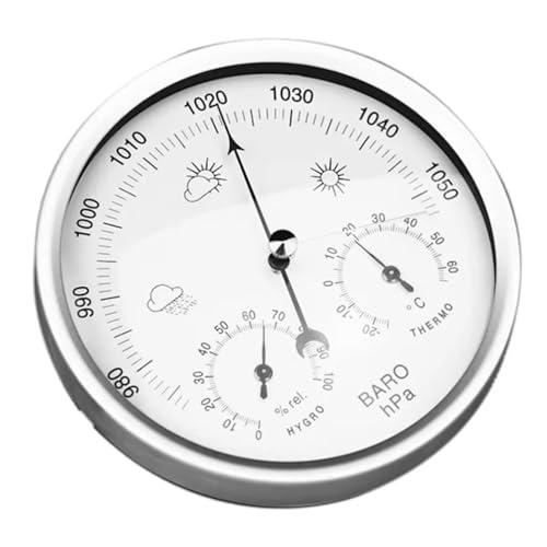 3-in-1 Weather Station: Barometer, Thermometer, Hygrometer