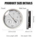 3-in-1 Weather Station: Barometer, Thermometer, Hygrometer