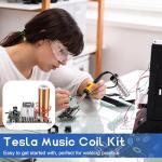 Mini Tesla Coil Kit for Wireless Fun and Music