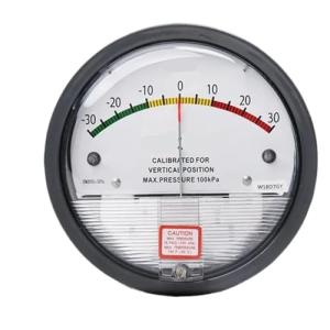 Analog Differential Pressure Gauge for Air and Gas
