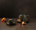 Kolibri Chestnut Cup and Saucer Set