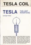 Tesla Inventions & Coil Booklet Set by Trinkaus