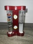 Analog Weather Station with Galileo Thermometer and Storm Glass