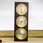 3-in-1 Wall-Mounted Analog Weather Station