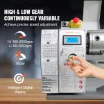 VEVOR Compact Metal Lathe 210x750mm, 50-2500 RPM