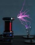 Wireless Music Tesla Coil with High-Voltage Arc