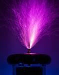 Wireless Music Tesla Coil with High-Voltage Arc