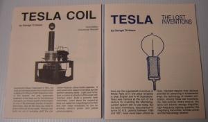Tesla Coil and Lost Inventions Book Set