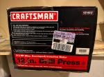 Craftsman 12" Benchtop Drill Press, 5-Speed