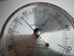 Vintage Airguide Humidity Gauge, 5.5” Round