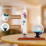 Lily's Home Galileo Thermometer and Glass Barometer