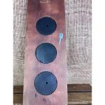 Wall-Mounted Weather Station with Thermometer and Barometer