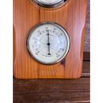 Wall-Mounted Weather Station with Thermometer and Barometer