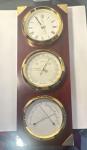 Seiko Weather Station Wall Clock with Barometer