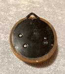 German AK Barometer Wood & Brass Weather Station
