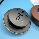 Bey Berk Cherry Wood Barometer with Thermometer