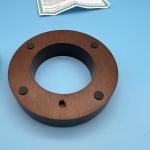 Bey Berk Cherry Wood Barometer with Thermometer