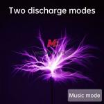 Bluetooth Plasma Speaker with Touchable Lightning Effects