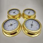 4-Piece Marine Weather Station with Nautical Decor