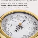 4-in-1 Nautical Wall Weather Station Set