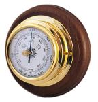 Brass Barometer with Gift Wrap and Book
