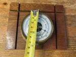 Wooden Vintage Barometer Wall Weather Station