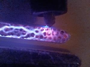 Glass Vacuum Plasma Tube for Tesla Coils