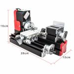 24W Mini Lathe for Wood and Metal Projects