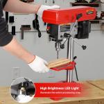 5-Speed 8" Cast Iron Benchtop Drill Press