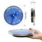 Indoor 3-in-1 Weather Station: Barometer & Thermometer