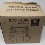 Kolibri KCS-2000 Coin Sorting Machine with Tubes